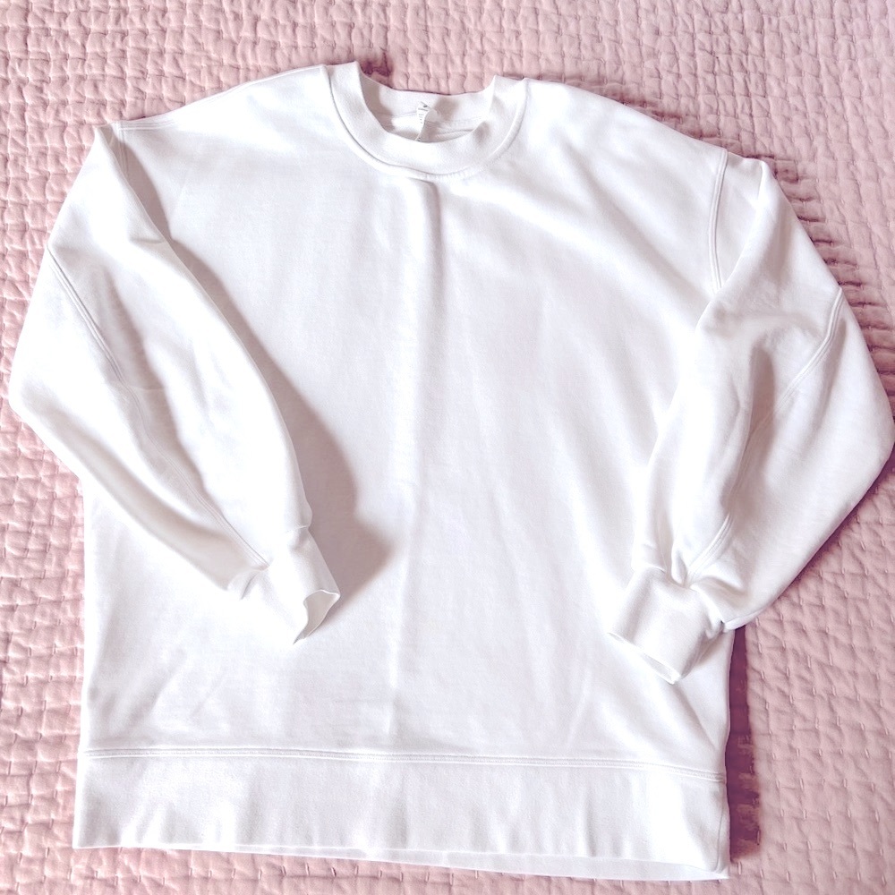 Lululemon French Terry 100% Cotton Women’s Sweatshirt size 2 - Picture 2 of 11